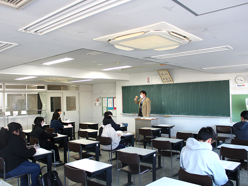 通信制普通科一般コース（週一型）授業風景