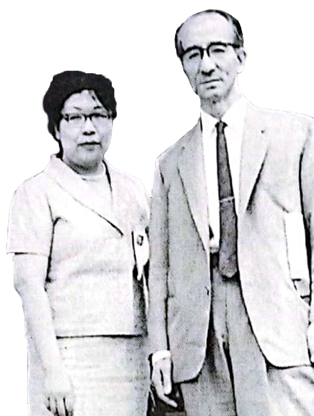 校祖 大川次郎先生・大川愛子先生